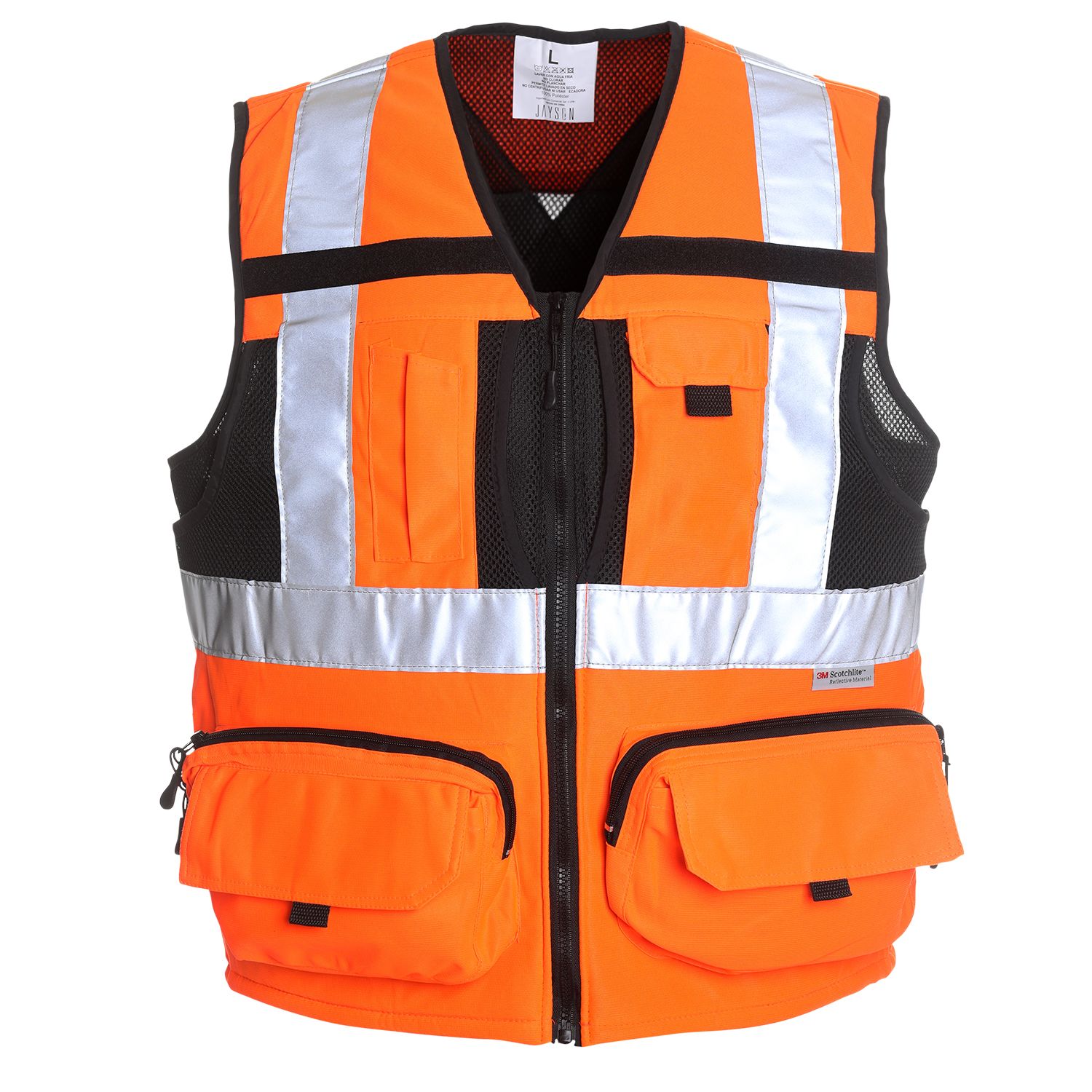 Chaleco Geologo Minero Alta Visibilidad