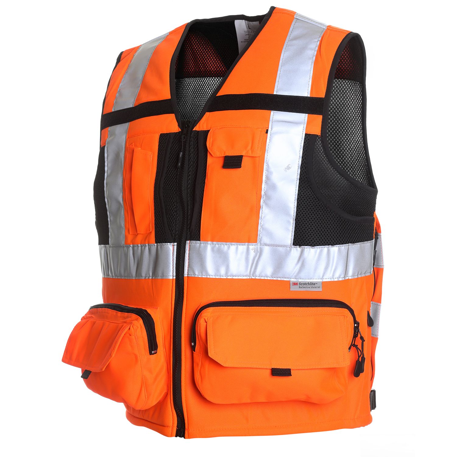 Chaleco Geologo Minero Alta Visibilidad