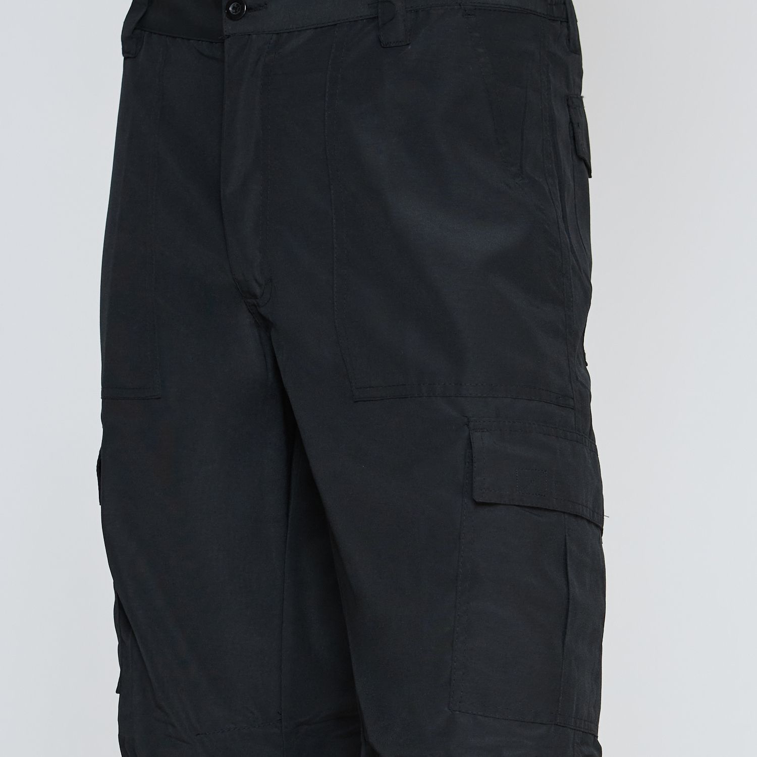 Pantalón Cargo Poplin Cintura Elasticada