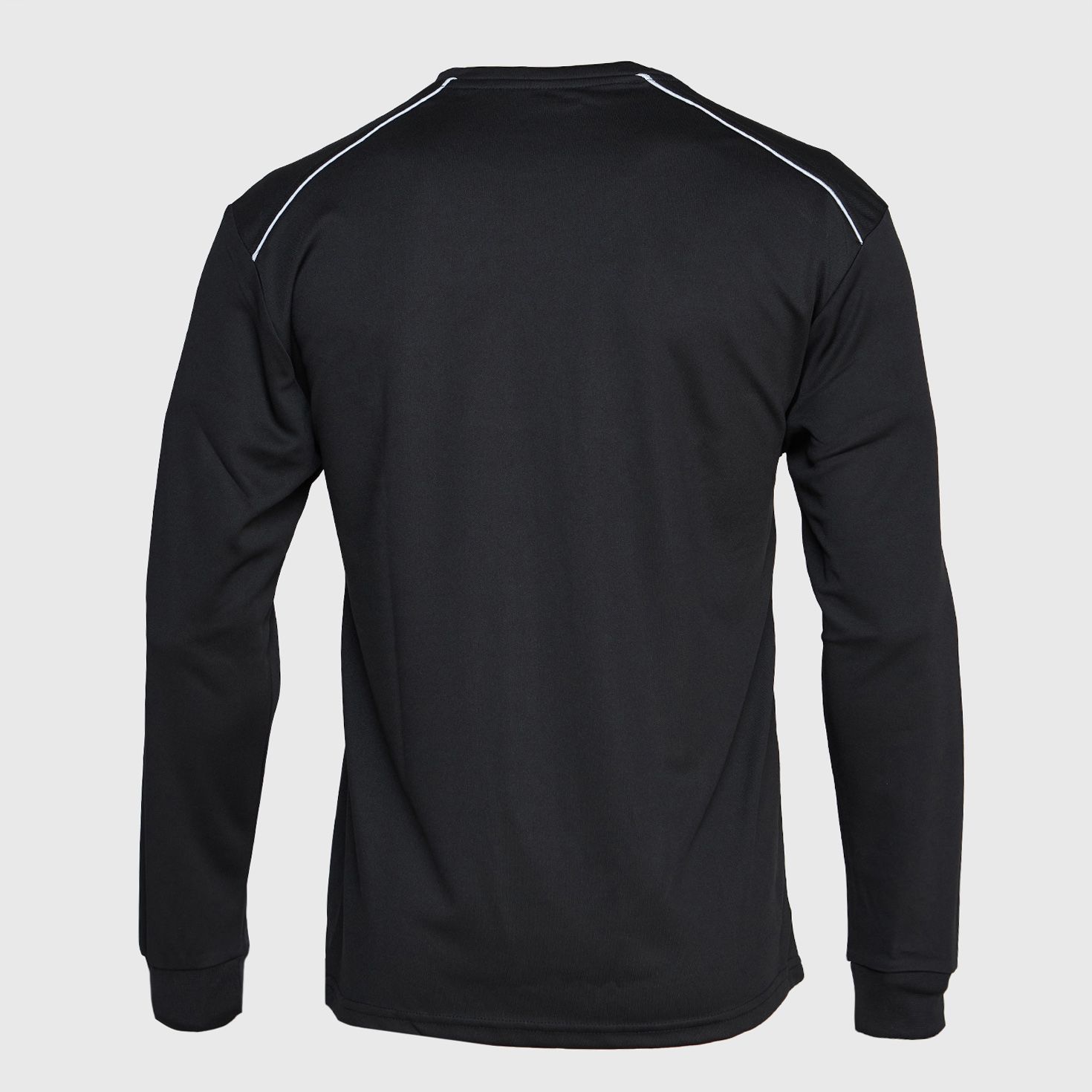 Polera Dry Fit C/Antibacterial Ml Cuello Polo Y Reflectante