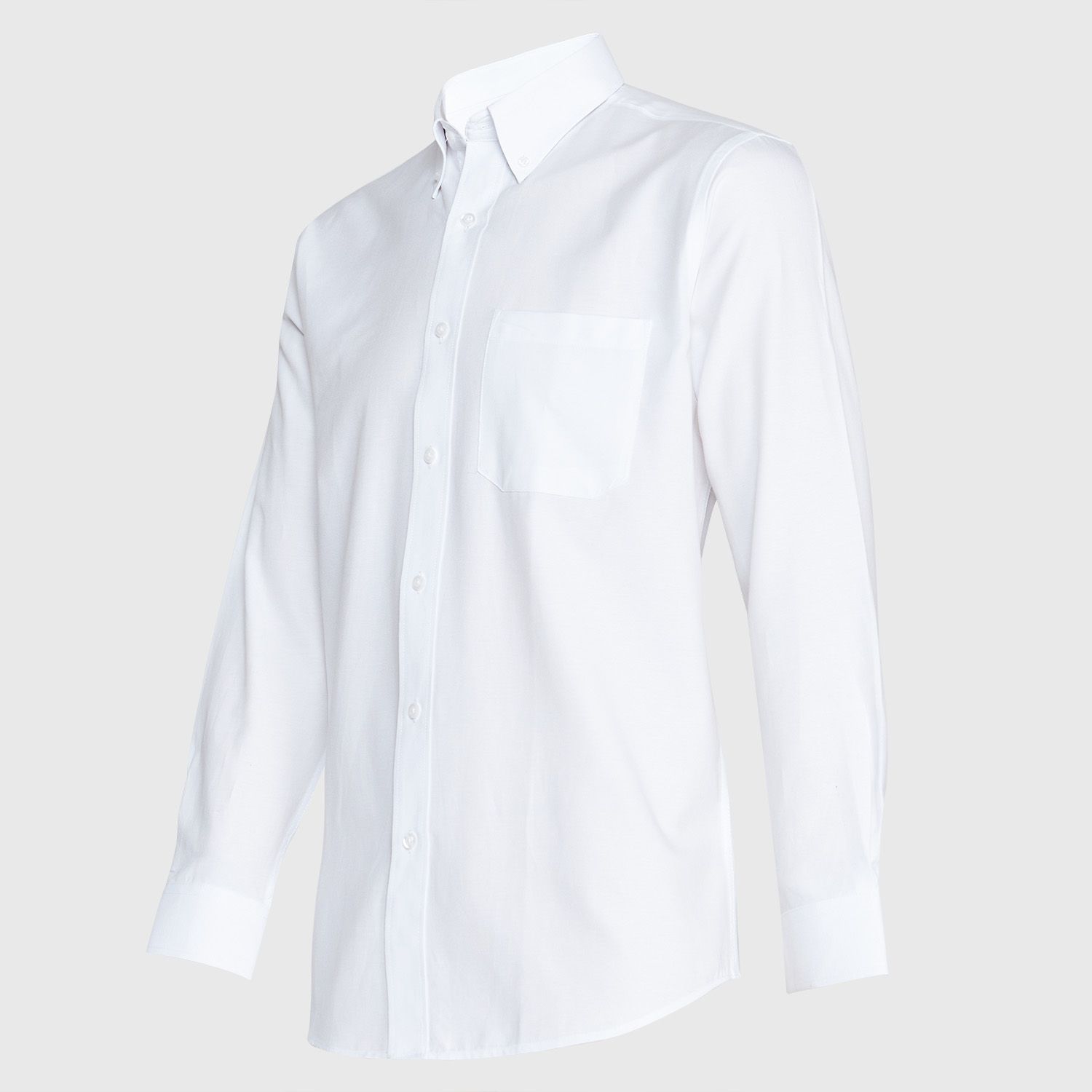 Camisa Oxford B/Pegado M/L