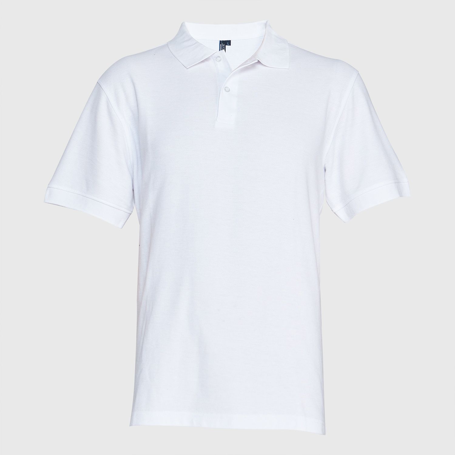 Polera Pique Hombre 80/20 M/C