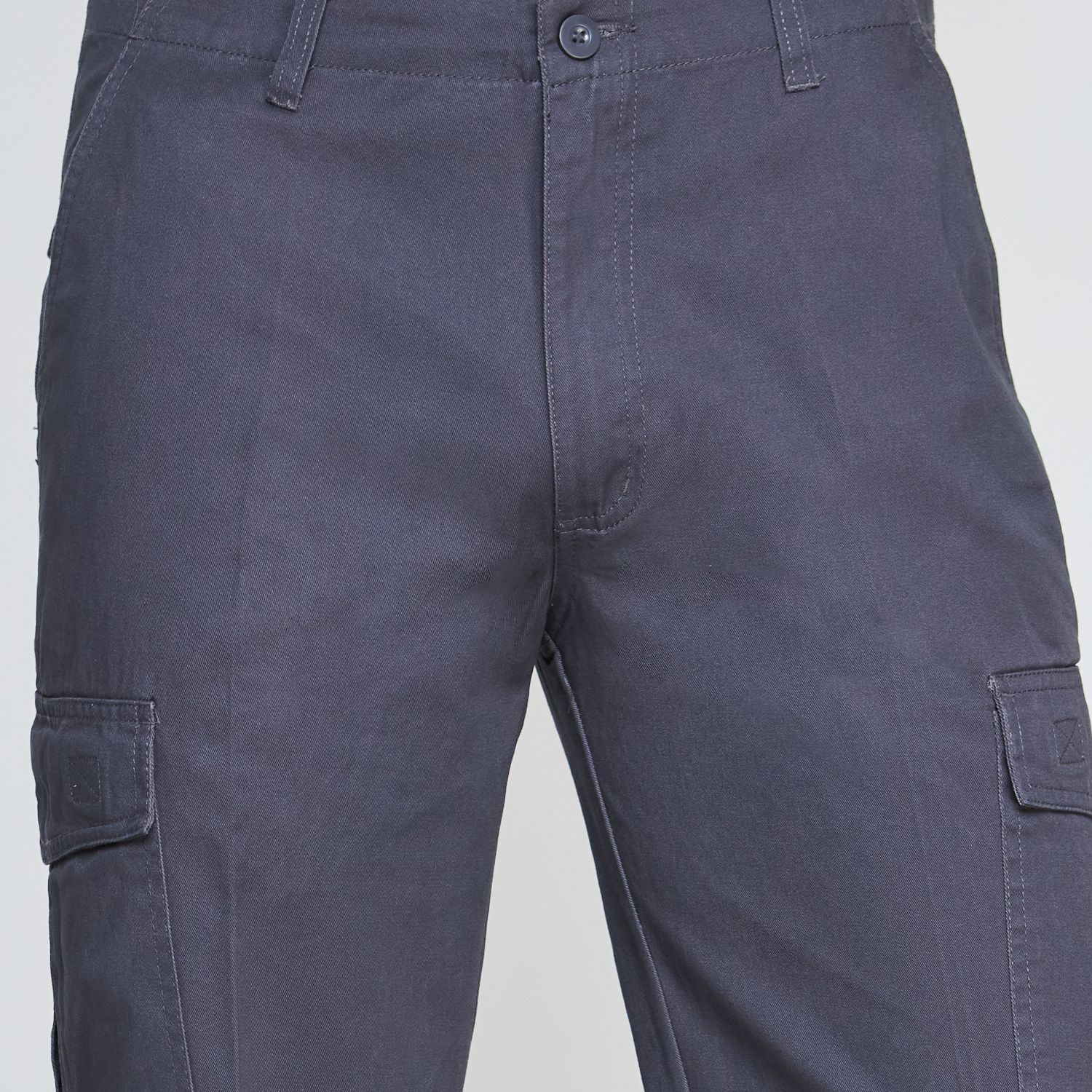 Pantalon Cargo Gabardina Hombre