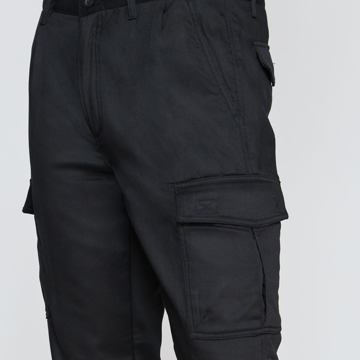 Pantalón Cargo Gabardina Bonded Hombre