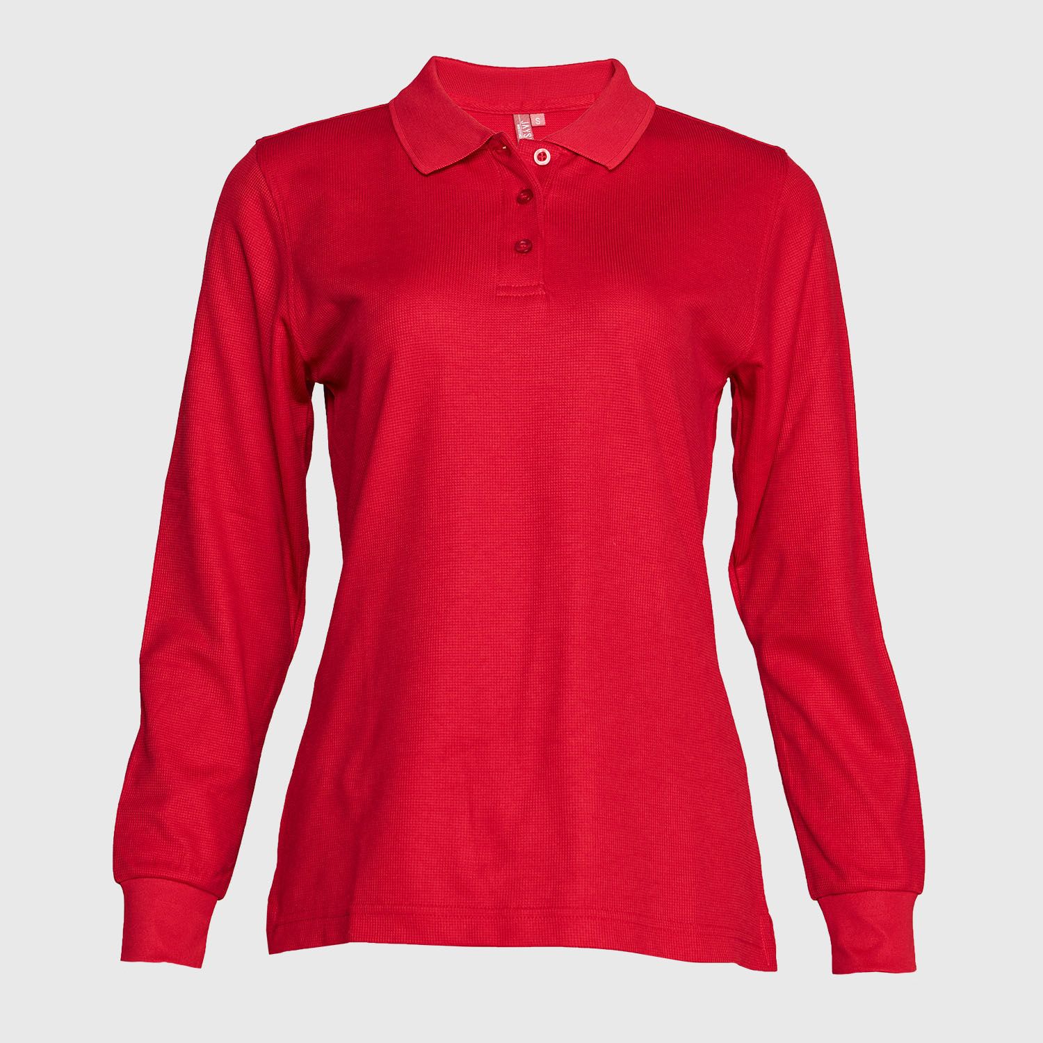 POLERA ML MUJER WAFFLE 