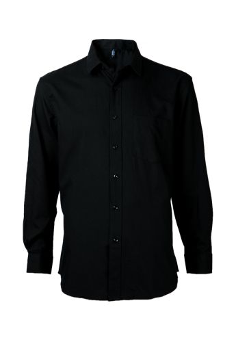 Camisa Oxford Bolsillo Pegado M/L