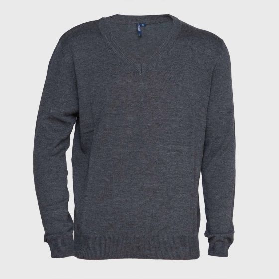 Pullover con cuello hombre best sale