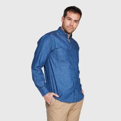 Camisa Denim Comfort 100% Algodón M/L